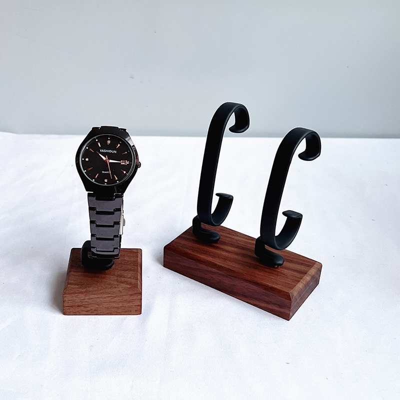 ที่วางนาฬิการูปตัว C ทำจากไม้, - Jewelry And Watches Inc บทวิจารณ์และราคา