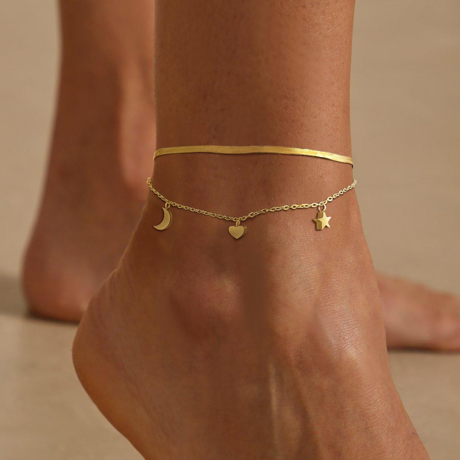 ผู้หญิงประณีต Anklets เครื่องป - Jc Jewelry & Watches Photos บทวิจารณ์และราคา